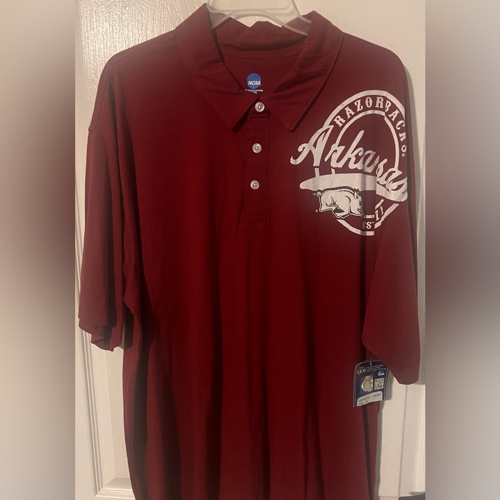 Arkansas Razorback Polo Style Men’s Shirt